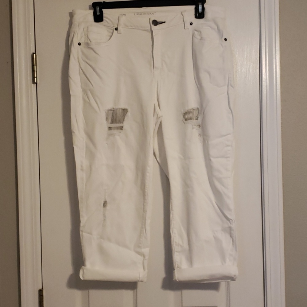 🌼White Jean capris🌼
